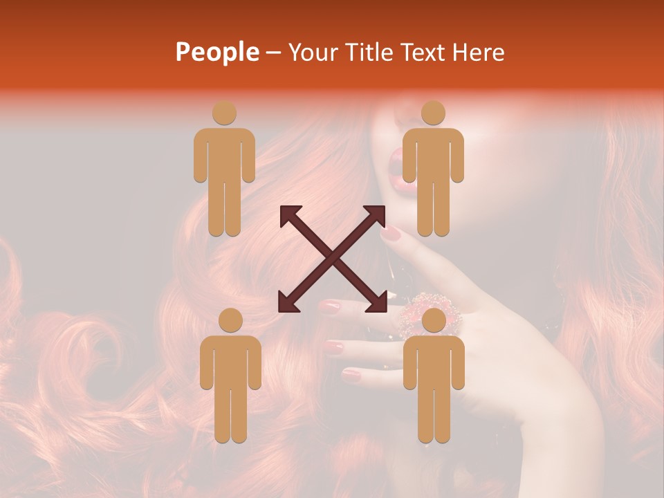 Woman Hairstyle Perfect PowerPoint Template