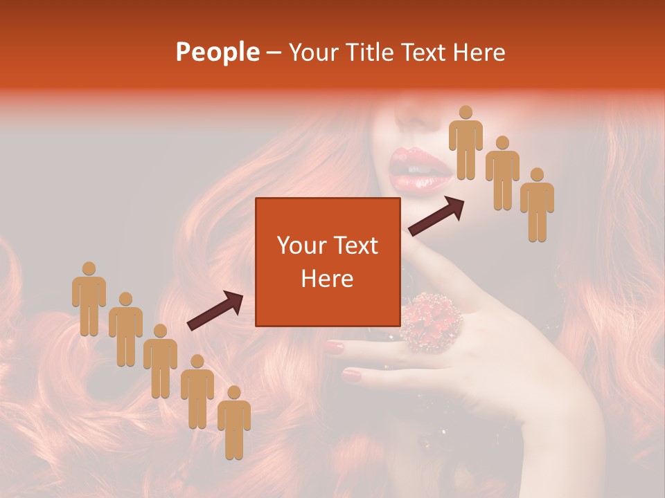 Woman Hairstyle Perfect PowerPoint Template