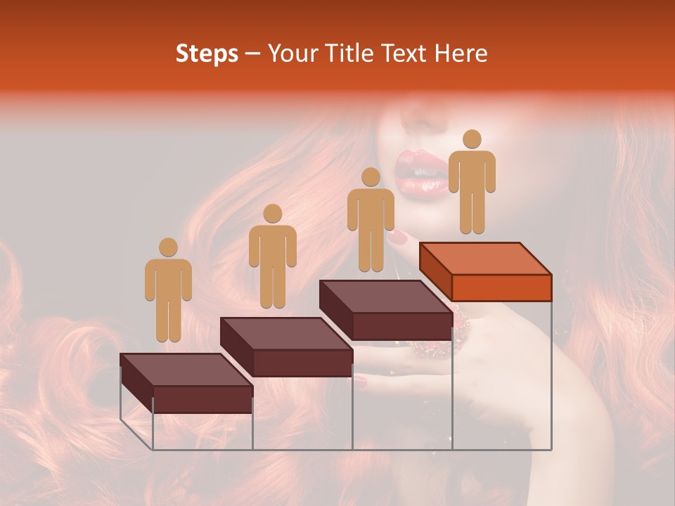 Woman Hairstyle Perfect PowerPoint Template