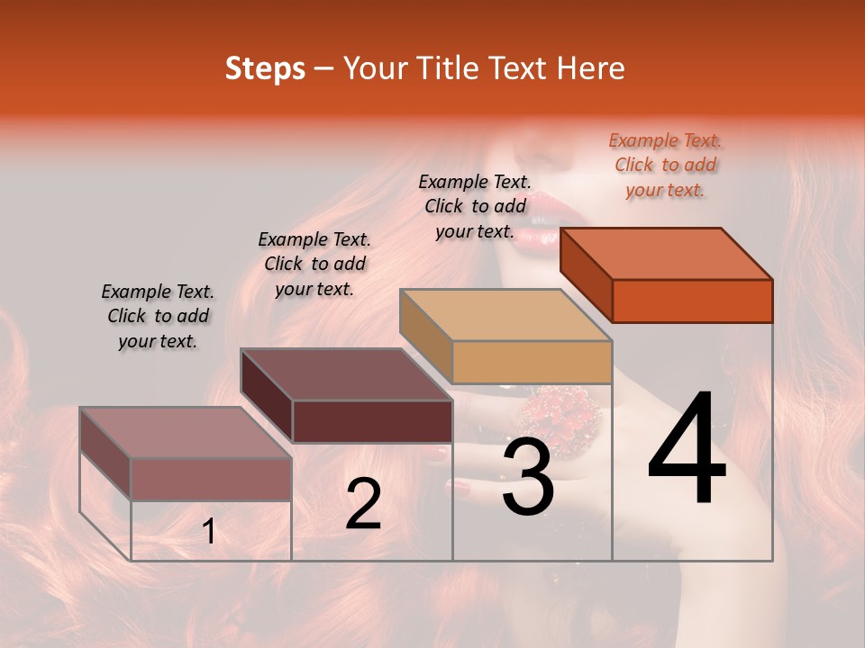 Woman Hairstyle Perfect PowerPoint Template