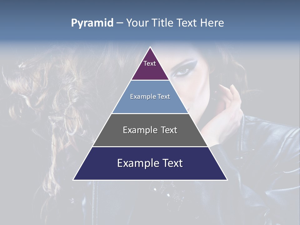 Slim Girl Glamor PowerPoint Template