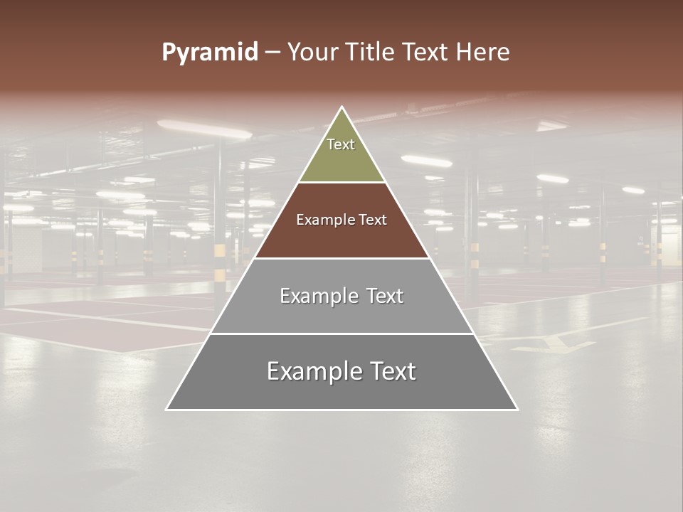 Lights Column Pillar PowerPoint Template