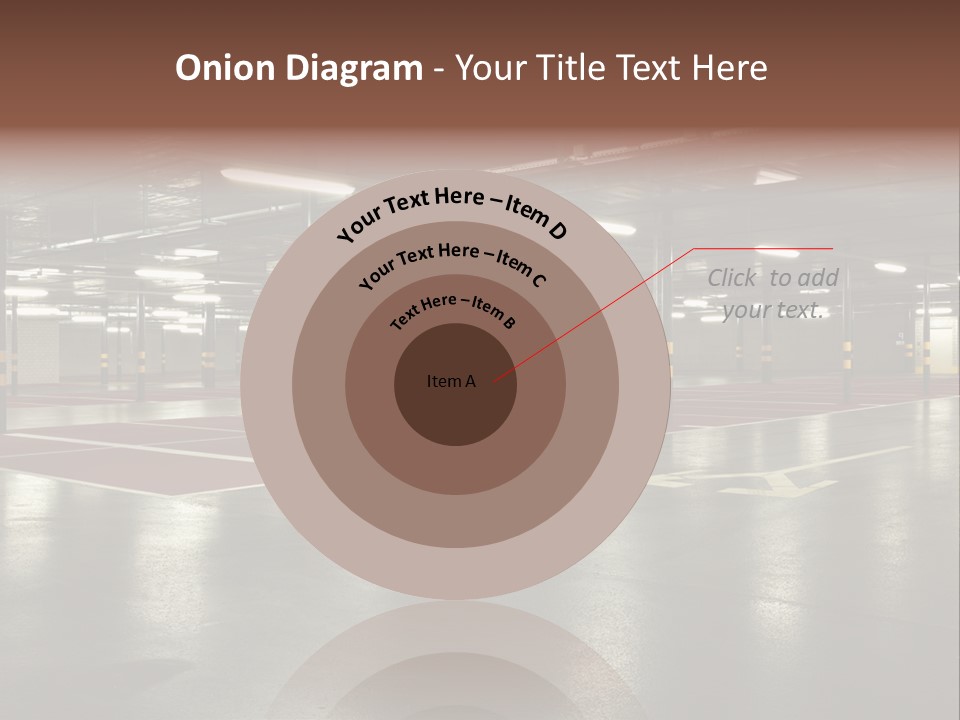Lights Column Pillar PowerPoint Template