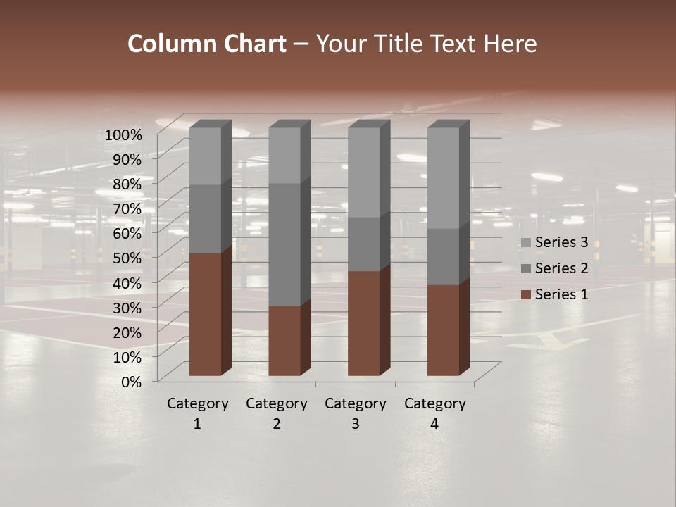 Lights Column Pillar PowerPoint Template