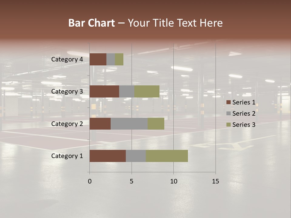 Lights Column Pillar PowerPoint Template