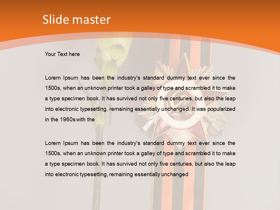 George Old Russia PowerPoint Template