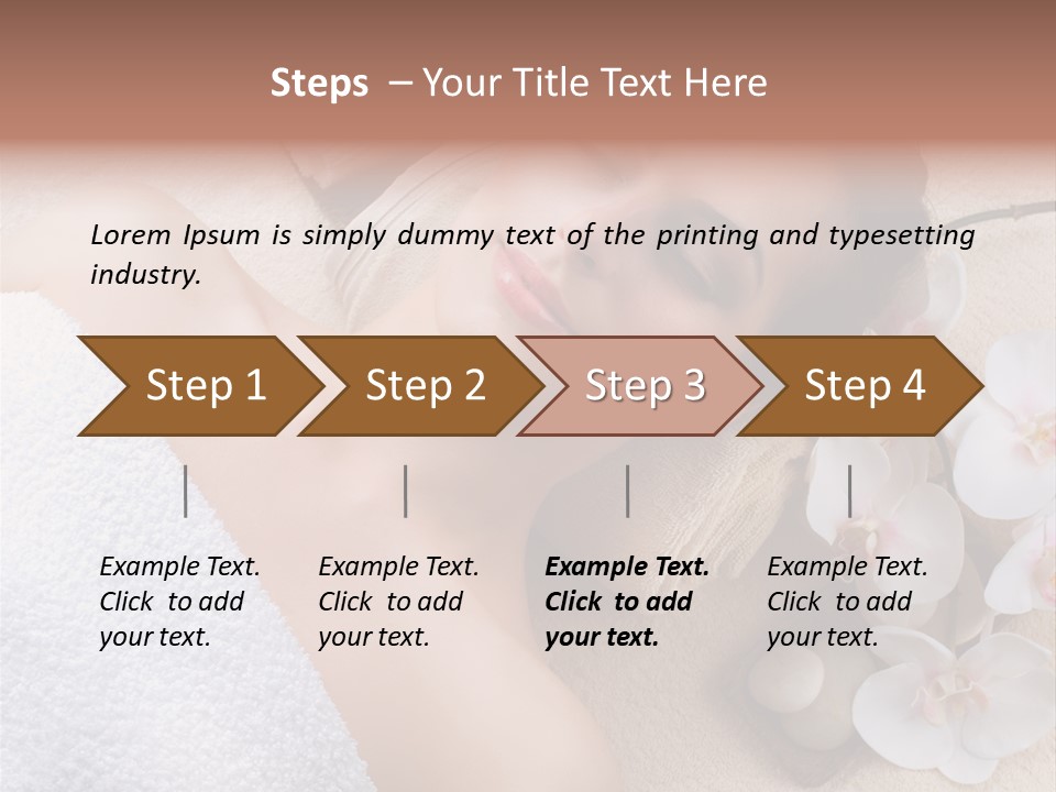 Salon Treatment Pamper PowerPoint Template
