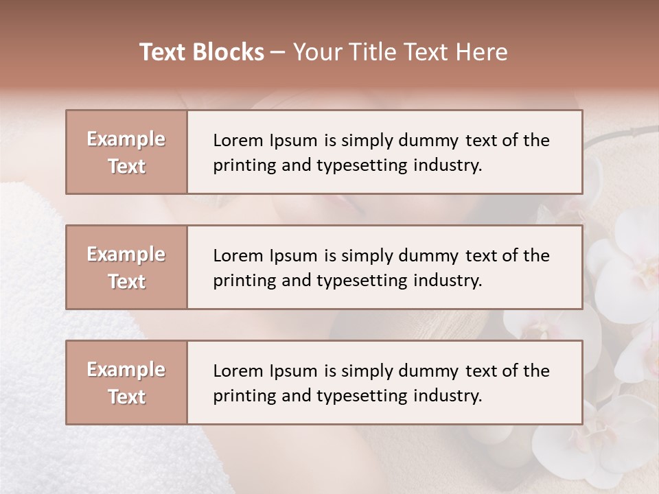 Salon Treatment Pamper PowerPoint Template