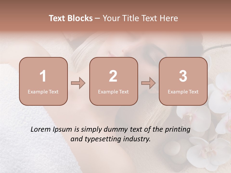 Salon Treatment Pamper PowerPoint Template