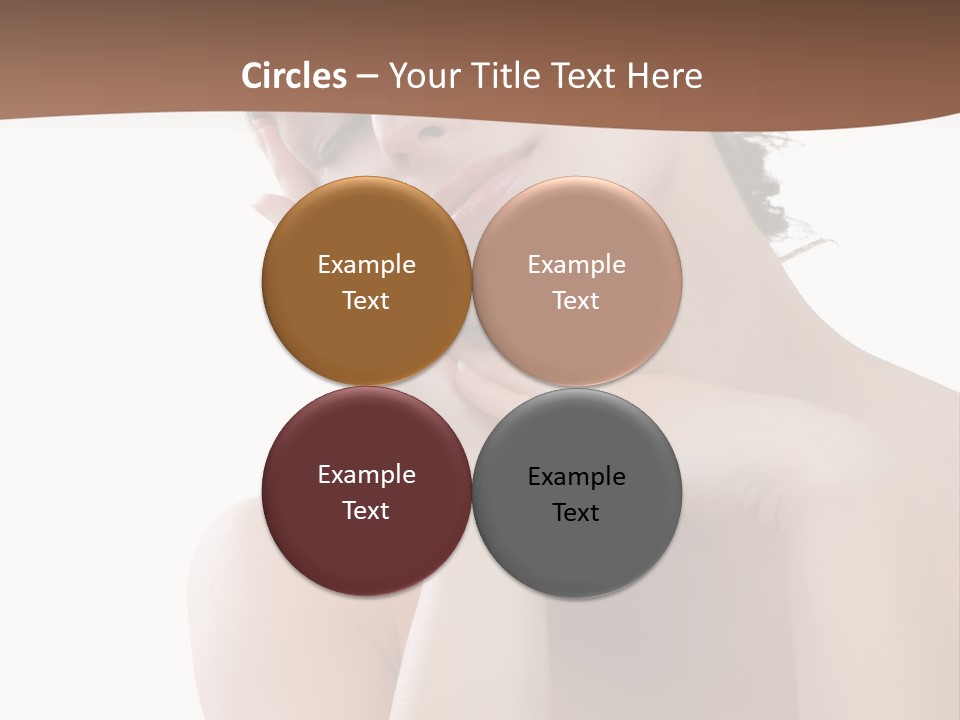 Emotions Cream Touch PowerPoint Template