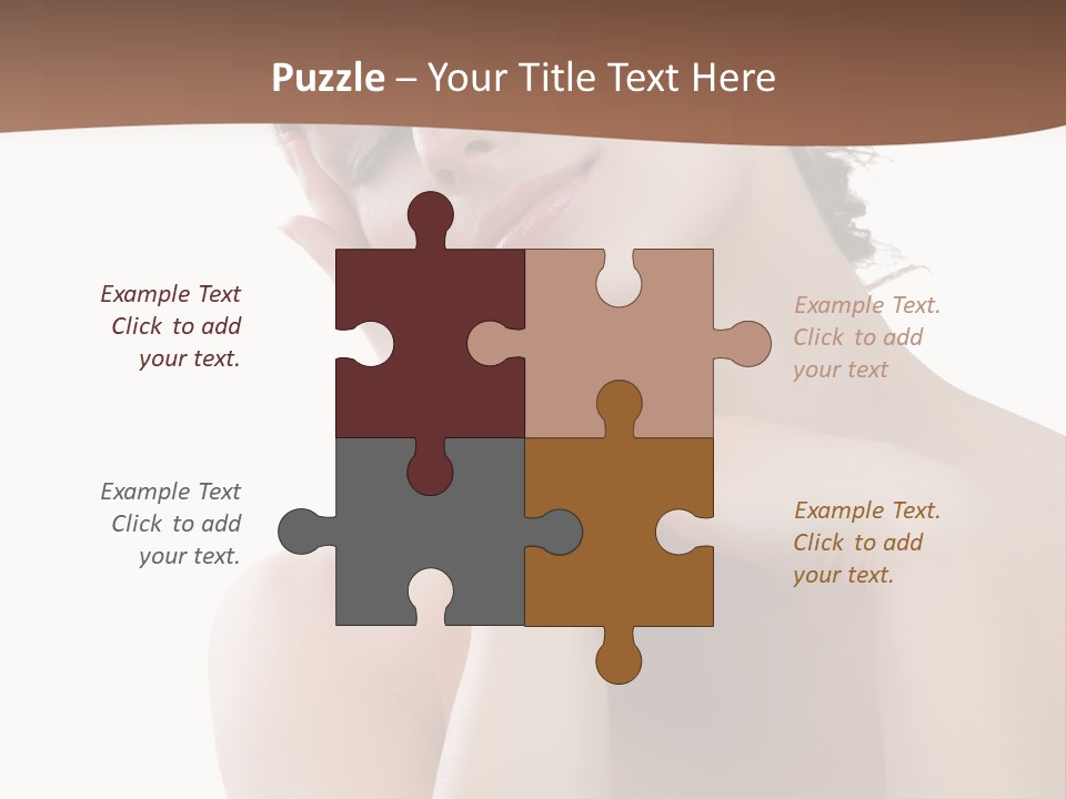 Emotions Cream Touch PowerPoint Template