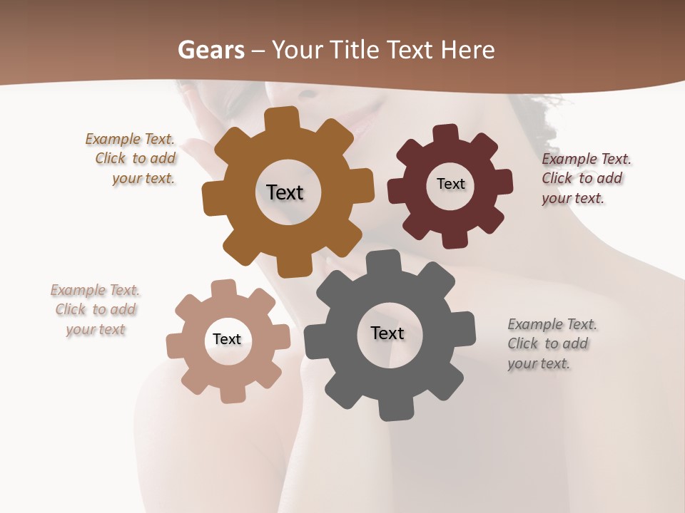 Emotions Cream Touch PowerPoint Template