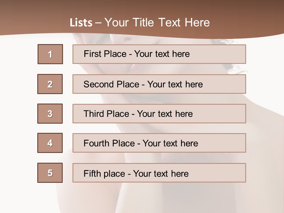 Emotions Cream Touch PowerPoint Template