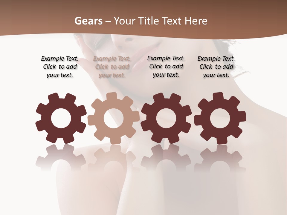 Emotions Cream Touch PowerPoint Template