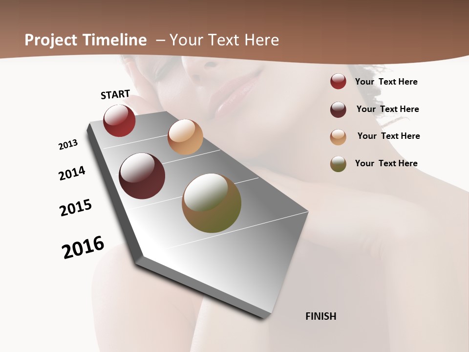 Emotions Cream Touch PowerPoint Template