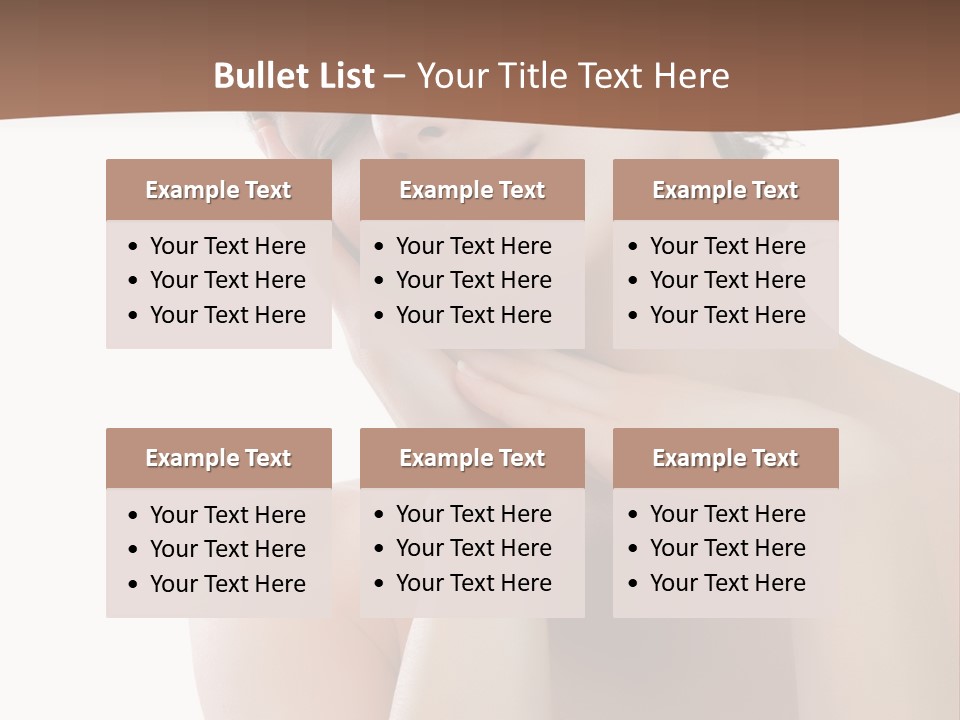 Emotions Cream Touch PowerPoint Template