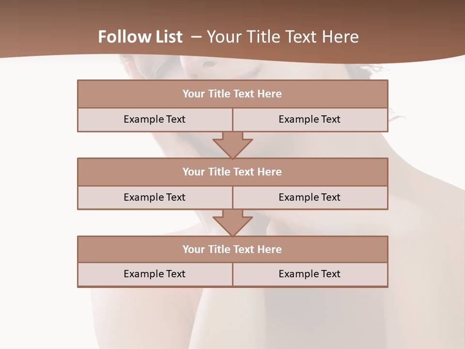 Emotions Cream Touch PowerPoint Template