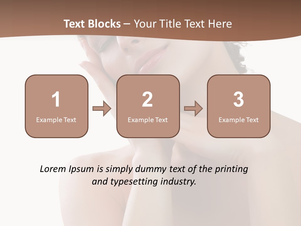 Emotions Cream Touch PowerPoint Template