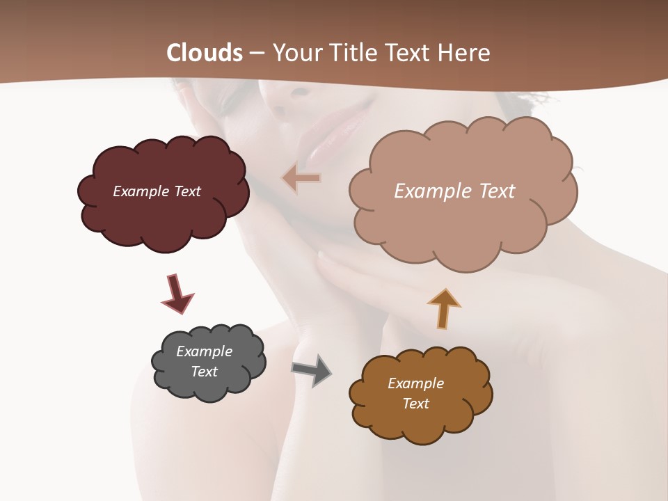 Emotions Cream Touch PowerPoint Template