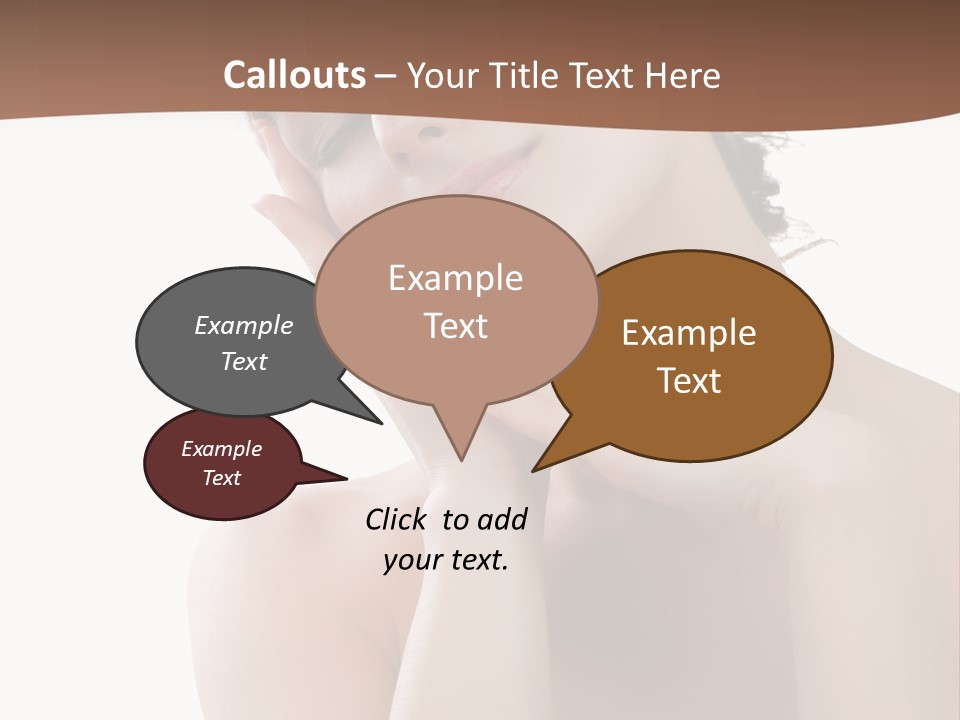 Emotions Cream Touch PowerPoint Template