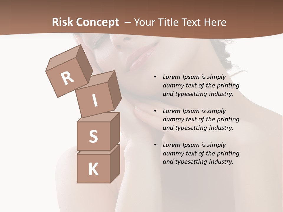 Emotions Cream Touch PowerPoint Template