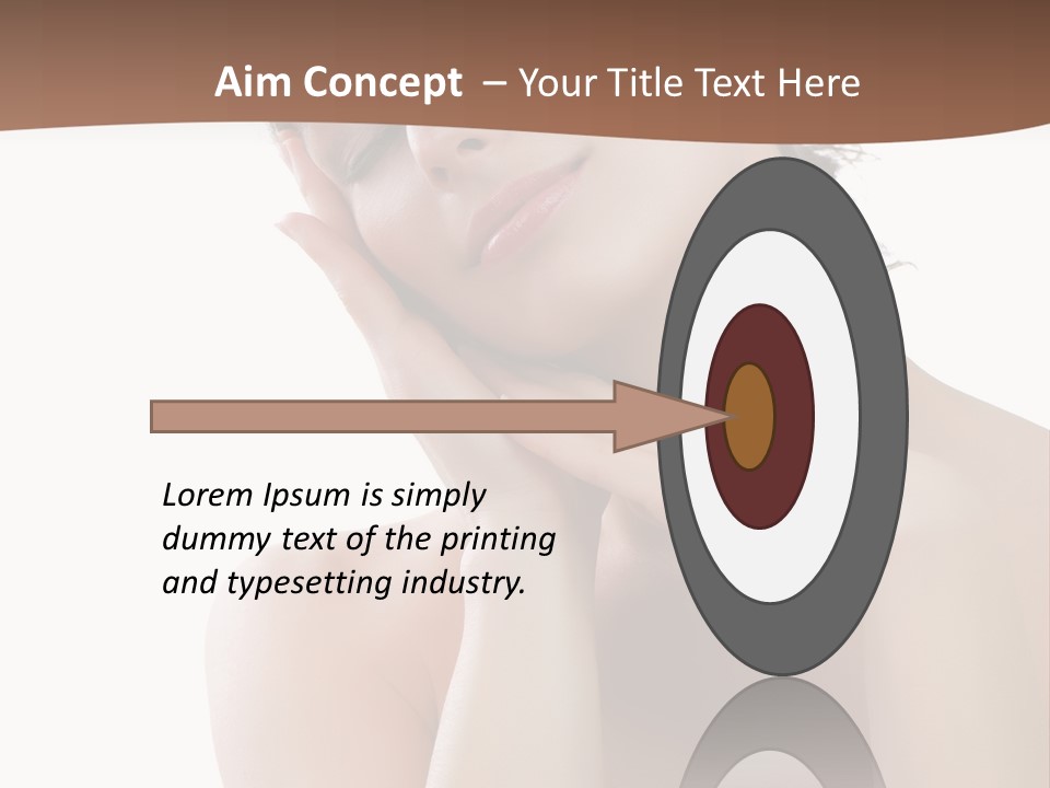 Emotions Cream Touch PowerPoint Template