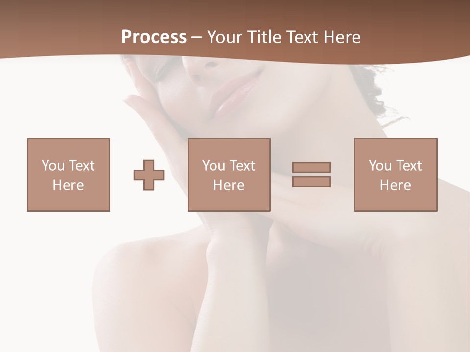 Emotions Cream Touch PowerPoint Template