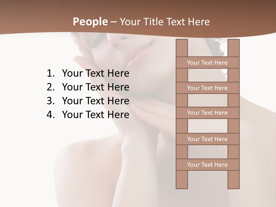 Emotions Cream Touch PowerPoint Template