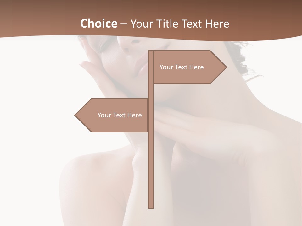 Emotions Cream Touch PowerPoint Template