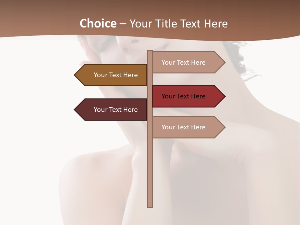 Emotions Cream Touch PowerPoint Template