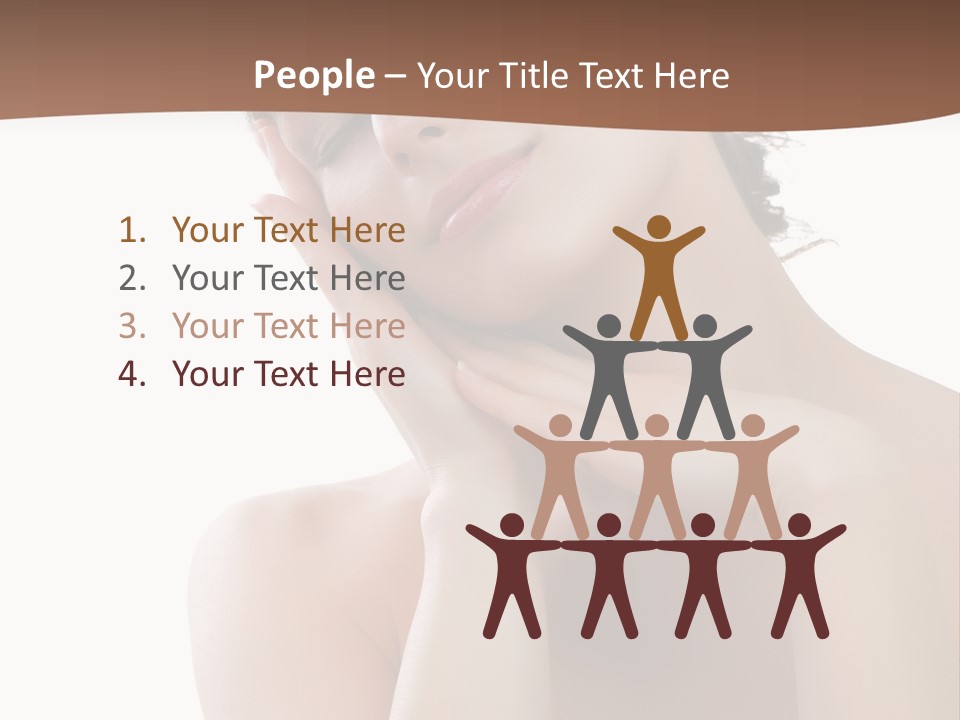 Emotions Cream Touch PowerPoint Template