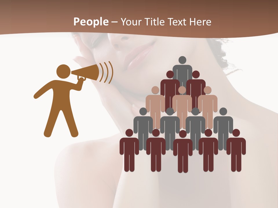 Emotions Cream Touch PowerPoint Template