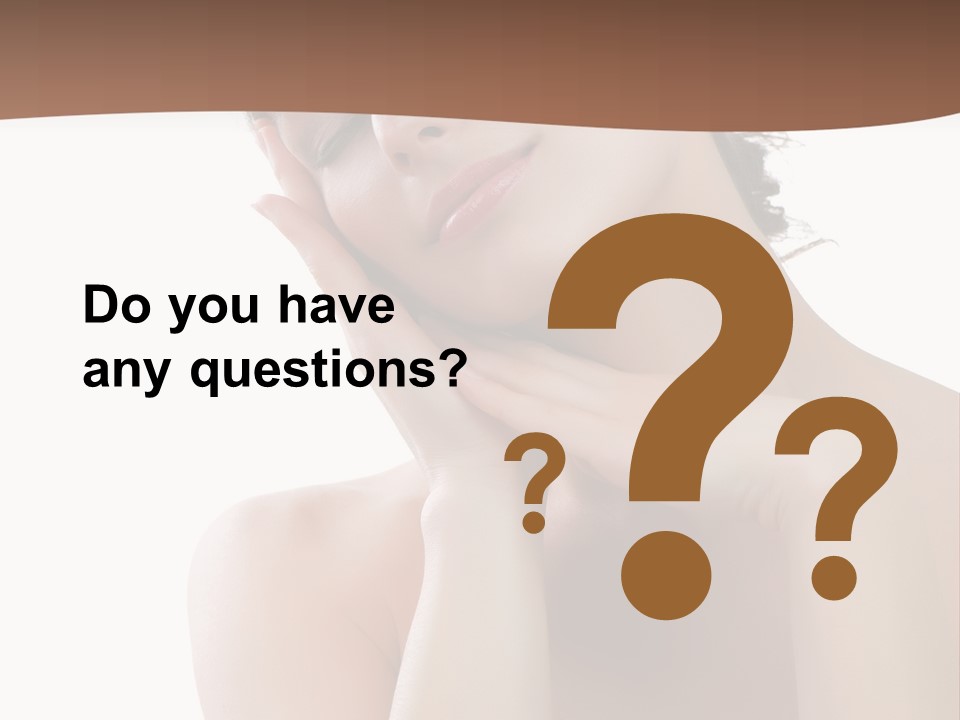 Emotions Cream Touch PowerPoint Template