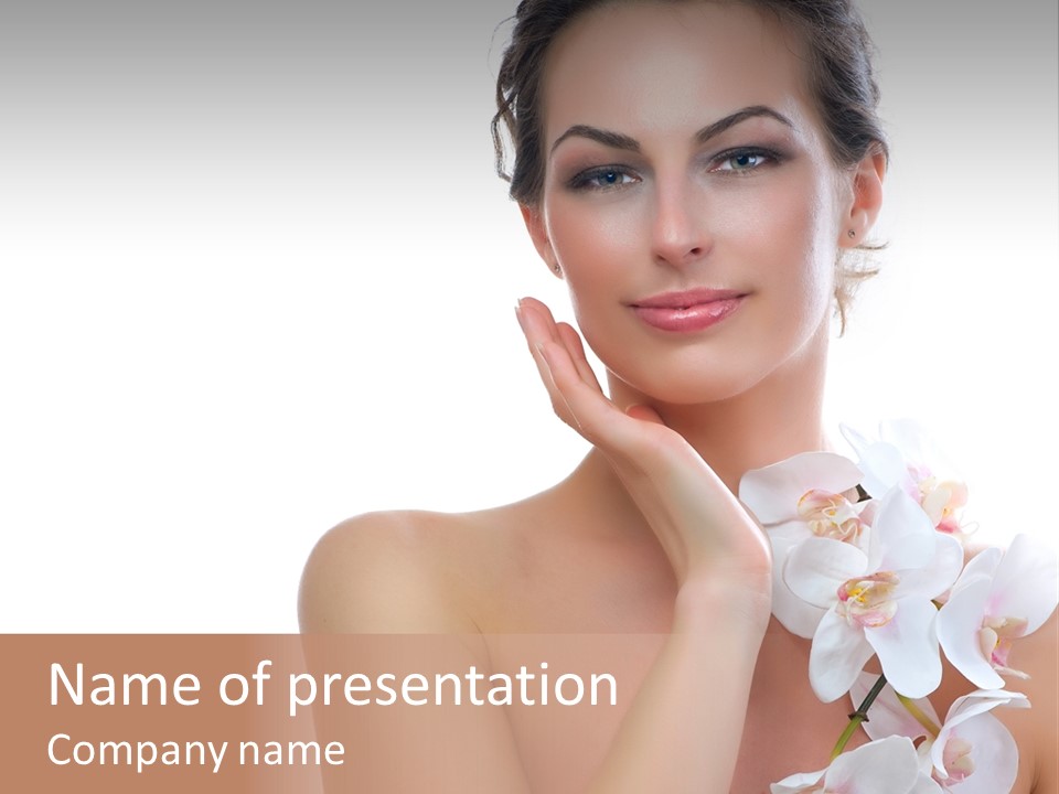 Skincare Bath Elegance PowerPoint Template