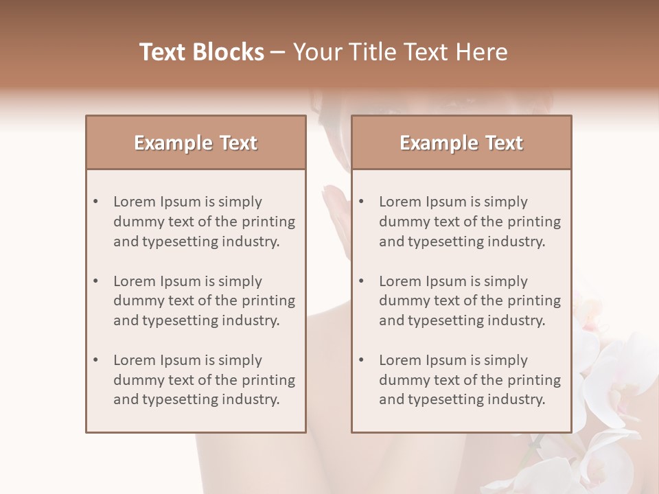 Skincare Bath Elegance PowerPoint Template