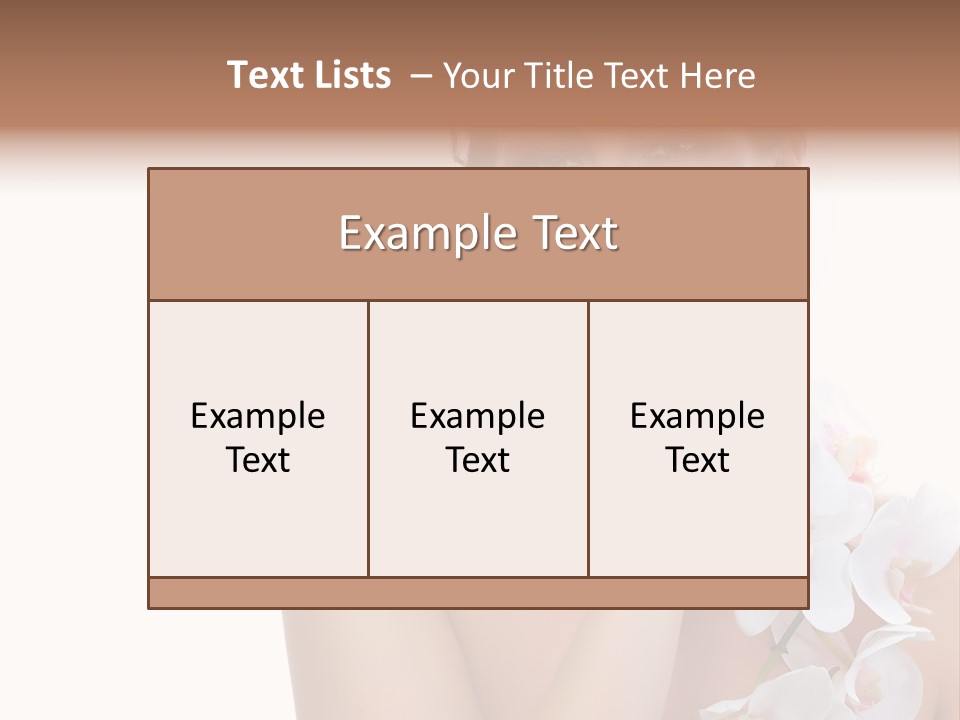 Skincare Bath Elegance PowerPoint Template