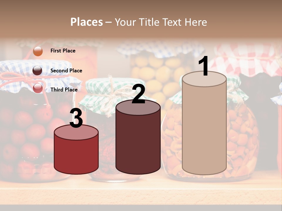 Fruit Preserve Wooden PowerPoint Template