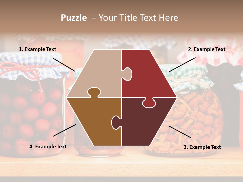 Fruit Preserve Wooden PowerPoint Template