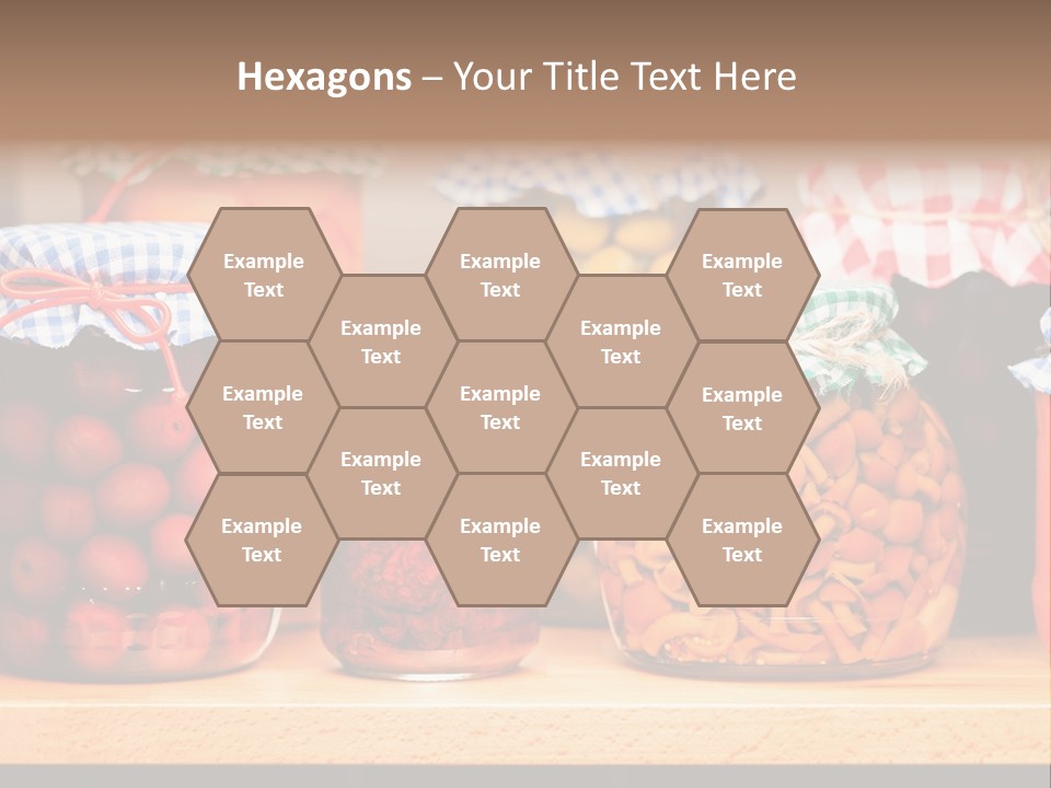 Fruit Preserve Wooden PowerPoint Template