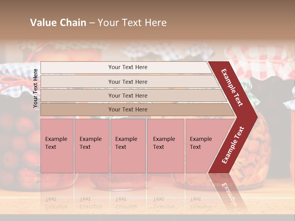 Fruit Preserve Wooden PowerPoint Template