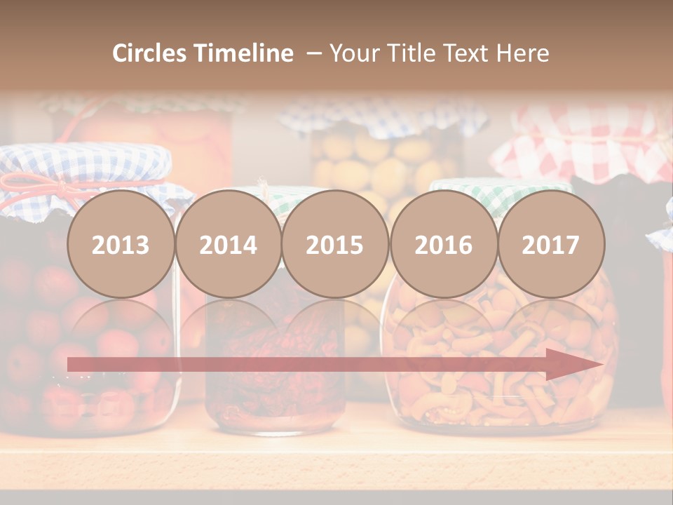 Fruit Preserve Wooden PowerPoint Template