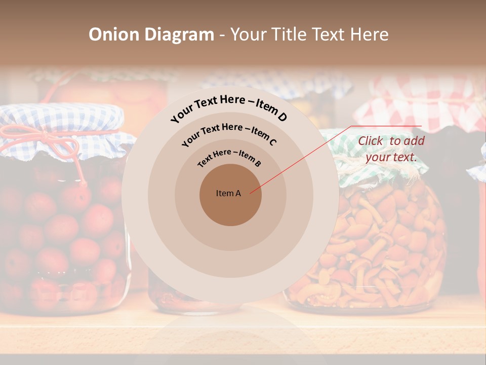 Fruit Preserve Wooden PowerPoint Template