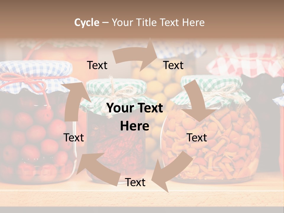 Fruit Preserve Wooden PowerPoint Template