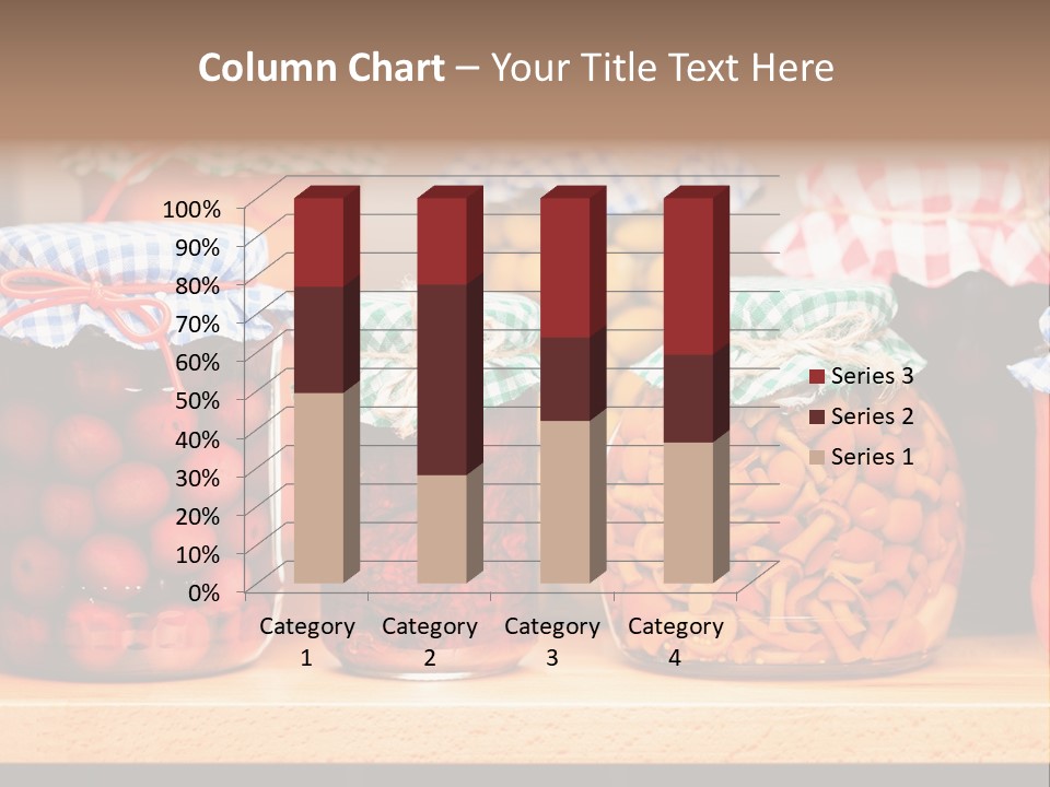 Fruit Preserve Wooden PowerPoint Template