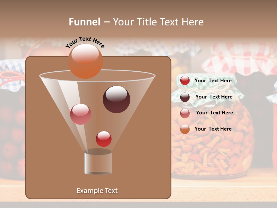 Fruit Preserve Wooden PowerPoint Template