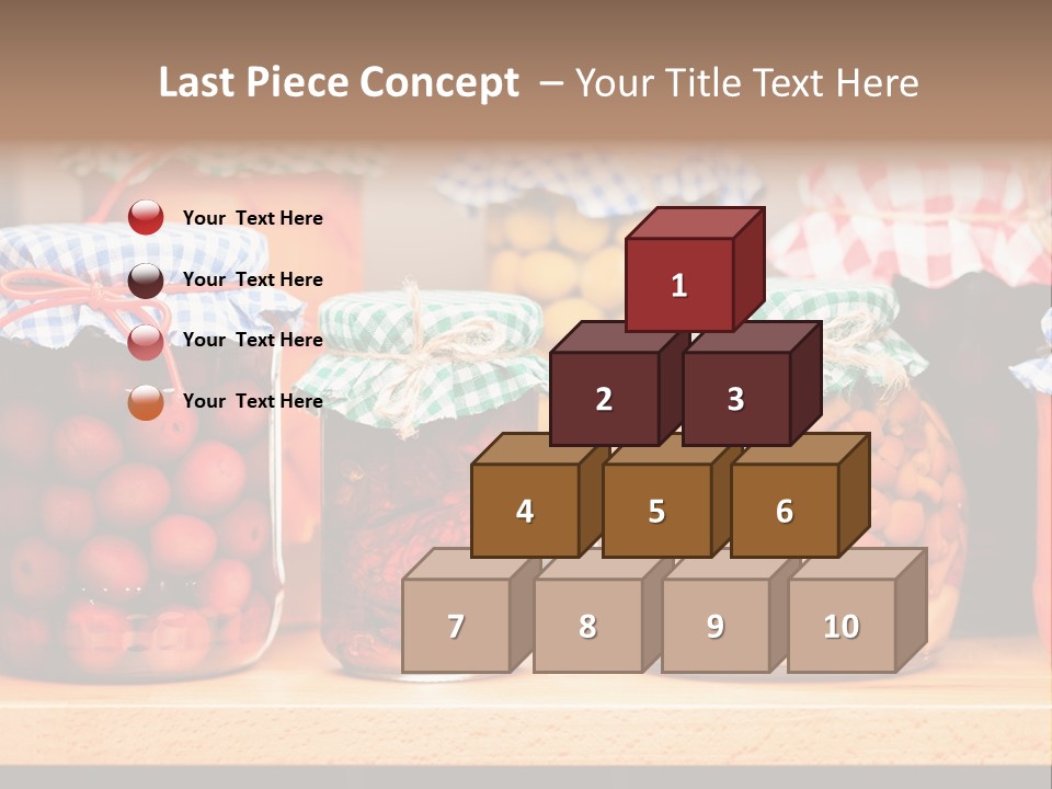 Fruit Preserve Wooden PowerPoint Template