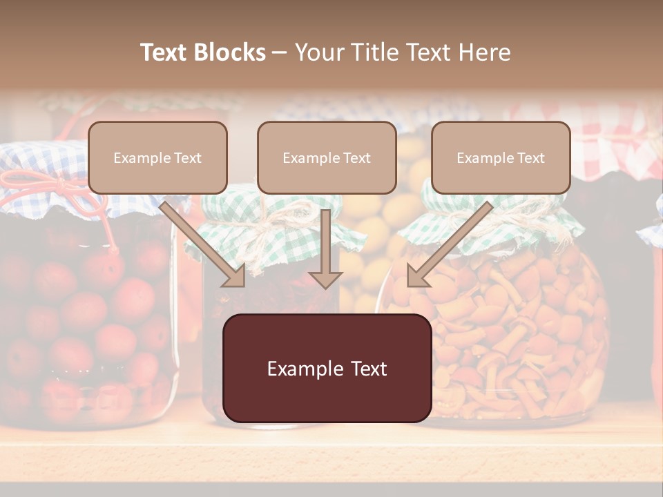 Fruit Preserve Wooden PowerPoint Template
