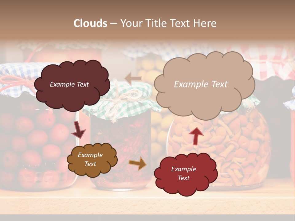 Fruit Preserve Wooden PowerPoint Template
