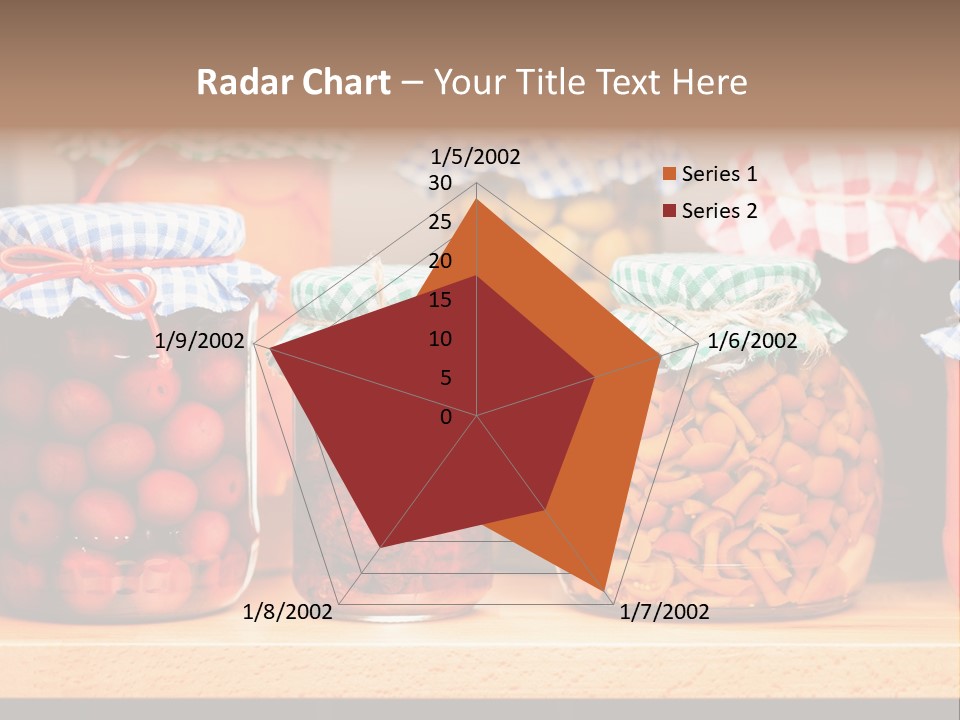 Fruit Preserve Wooden PowerPoint Template