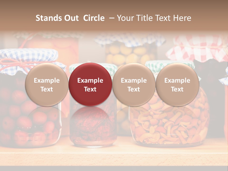 Fruit Preserve Wooden PowerPoint Template